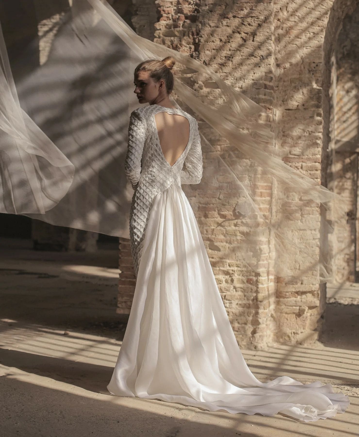 vestido de novia corte sirena